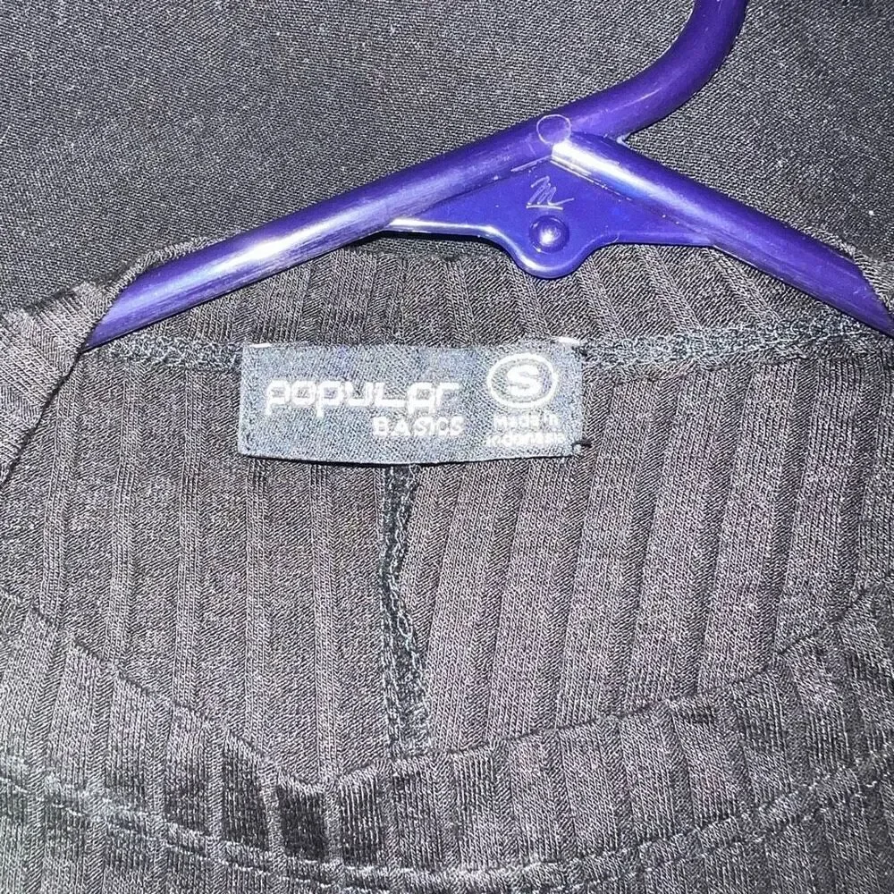 Backless romper booty shorts size S